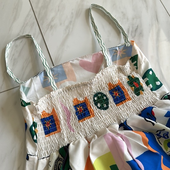 Patterned Tank Dress - Picture 5 of 6